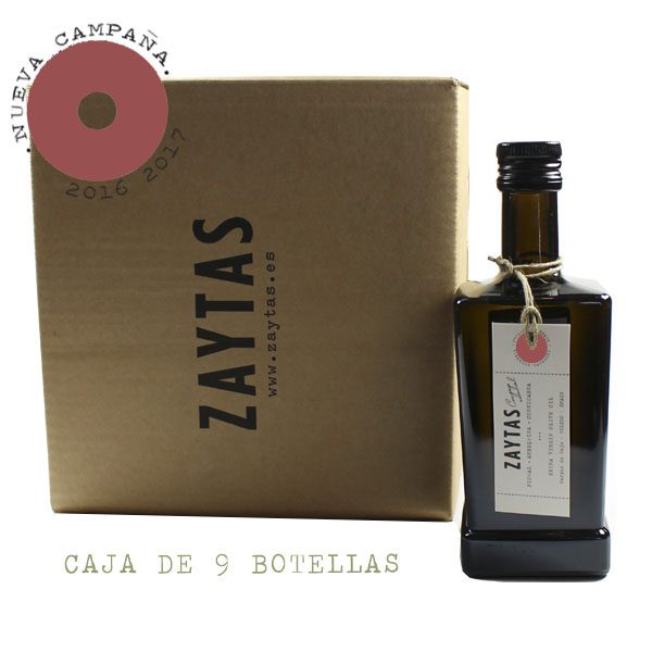 caja de 9 aove picual aceite de oliva virgen extra de toledo
